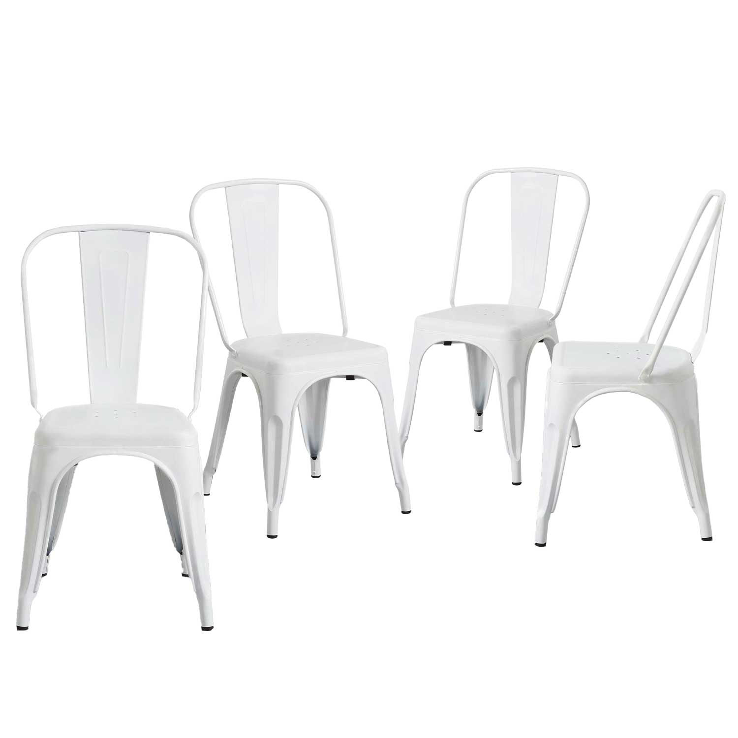 Pack 4 Sillas Industriales Strong 45x54x85cm Thinia Home Sillas de Comedor 22
